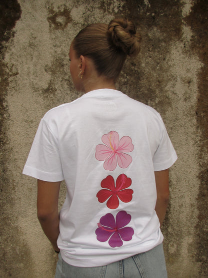 DRAVE - T-SHIRT HIBISCUS AMETHYST