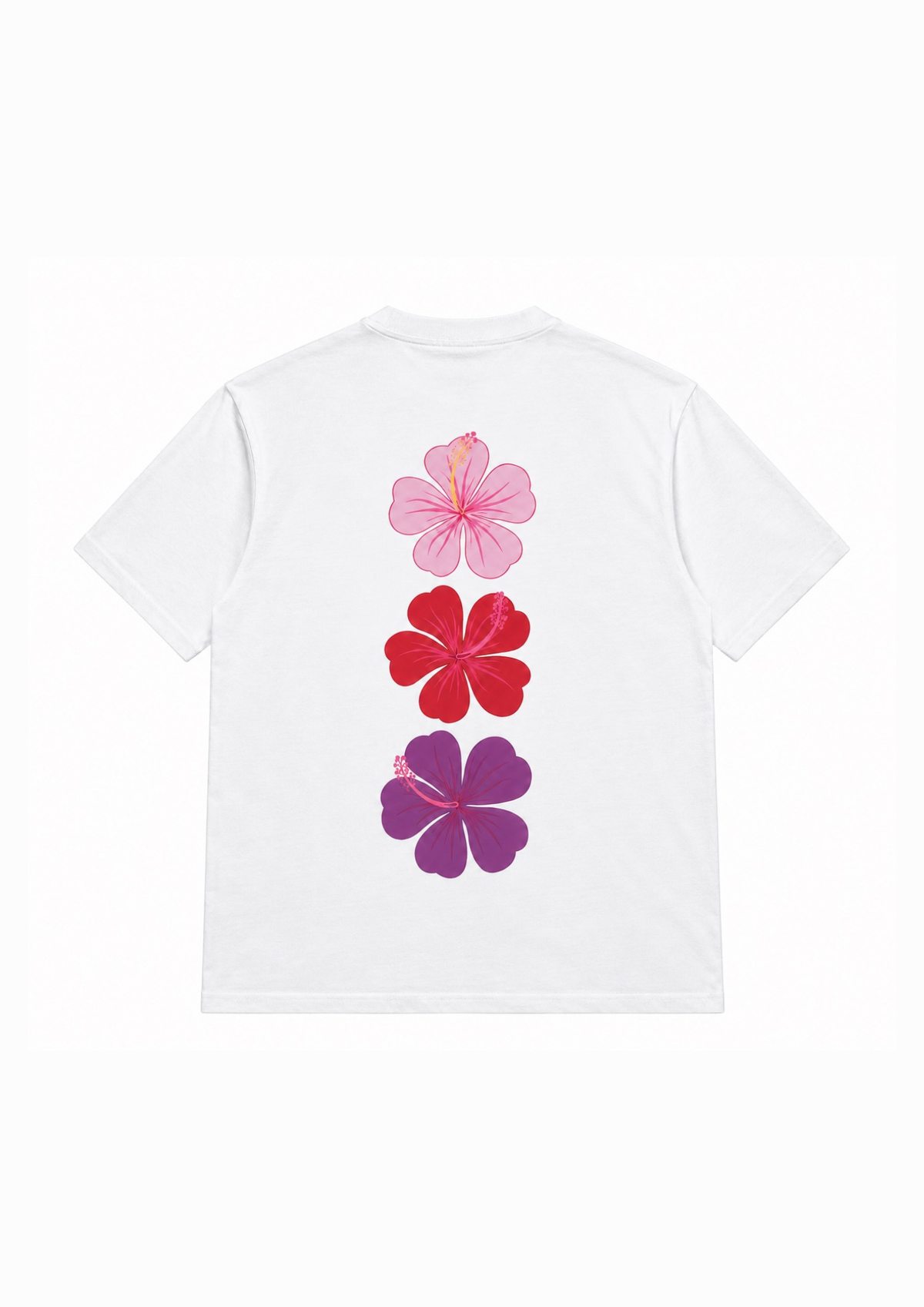 DRAVE - T-SHIRT HIBISCUS AMETHYST